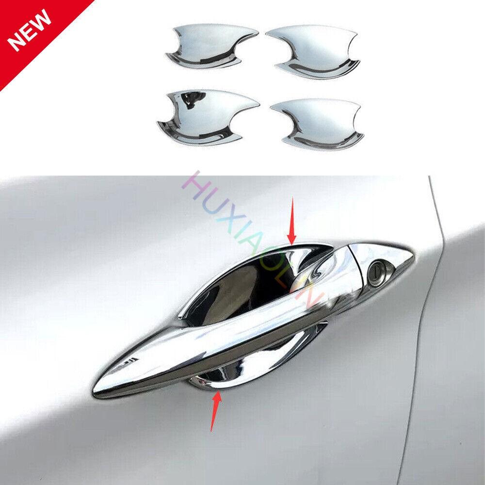 Для Hyundai Elantra 2011-16 Хром Глянцевый Наружная Накладка на Ручку Двери (чаша) 4 ШТ