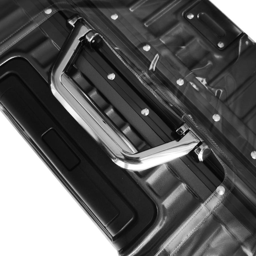 PVC Transparent Bagageskydd - Vattentätt, Repskyddande Resväskeskydd Regnrock, Passar 18-30 tums Bagage