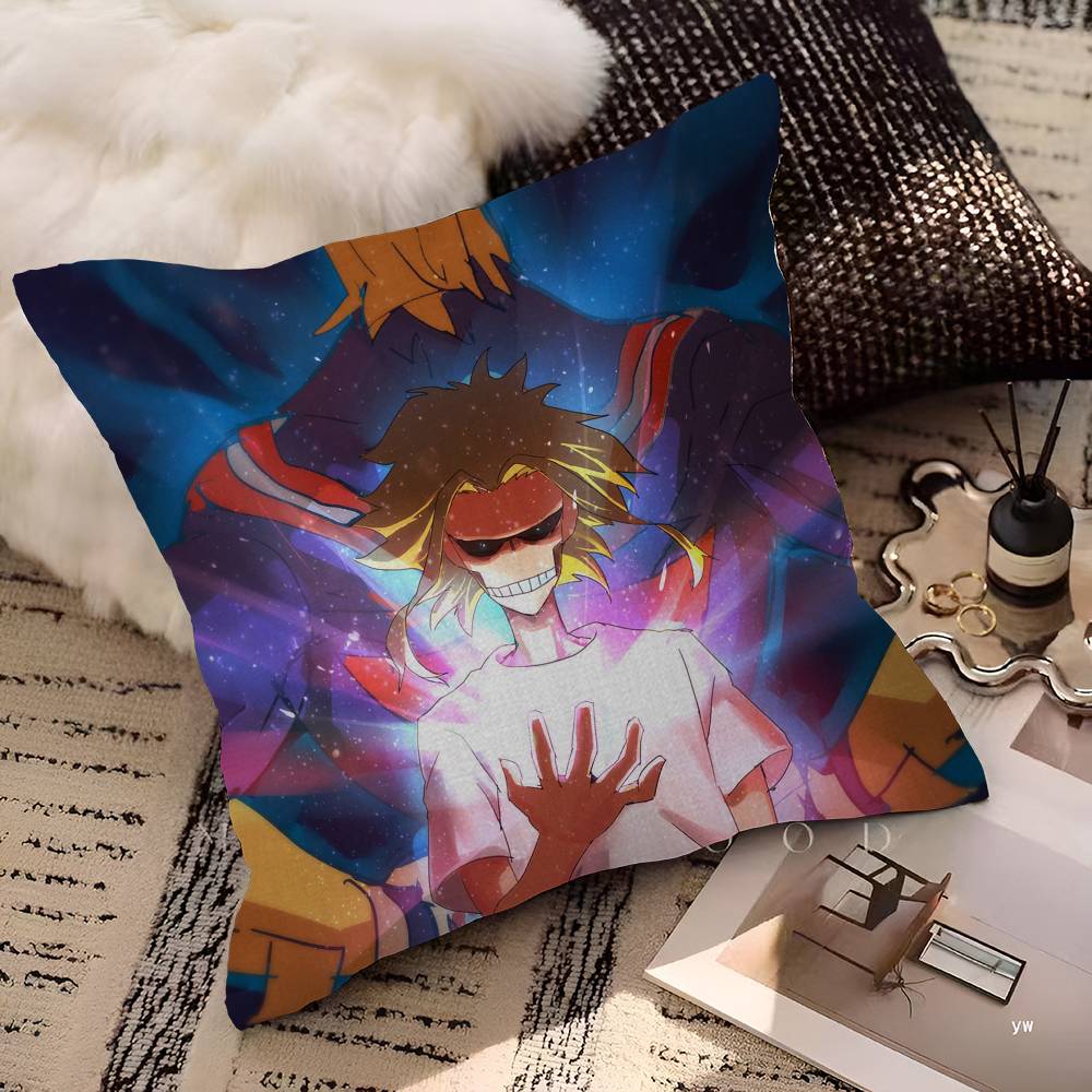 All Might My Hero Academia 45*45cm Cushion Cover Pillow Cover Decor Pillowcase Home Pillowcase For Couch Pillow