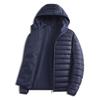Autumn and winter light cotton clothes men's short loose large size warm casual hooded small cotton