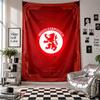 Middlesbrough FC Wandteppich Heimdekoration Wandbehang Tuch für Schlafzimmer Wohnzimmer Hintergrund