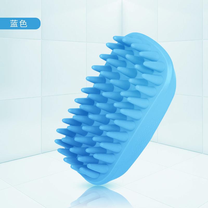 Pet Supplies Pet Bath Gel Soft Dog Massage Brush Cleaning Tool Hair Removal Brush Pet Beauty Tool Cat and Dog Universal