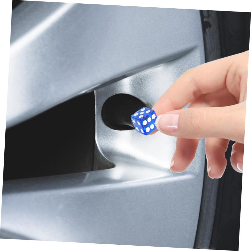 GRIRIW 10pcs Die Tire Valve Caps Air Valve Caps Tire Caps Truck Valve Stem