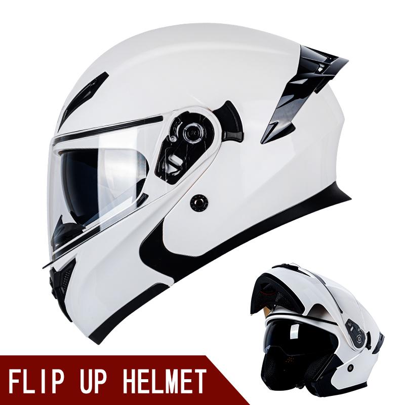 Turn-up helmet full face full helmet motorcycle double lens full helmet sunshade and anti-howling summer and winter four seasons
