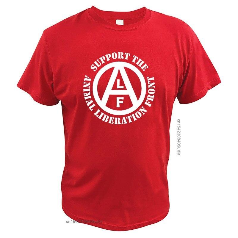 

Animal Liberation Front T Shirt Oversized T Shirt EU/US Cotton Comfortable High Quality Tee Tops Funny Anime Tees Men S
