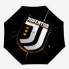1pc Juventus Umbrella, Sun Protection, And UV Shielding. It Has Eight Sturdy Ribs for Outdoor Use And Perfect As a Holiday Gift
