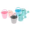 1Set Dollhouse Miniature Bucket Watering Can Model Plant Watering Tool Garden Decor Toy