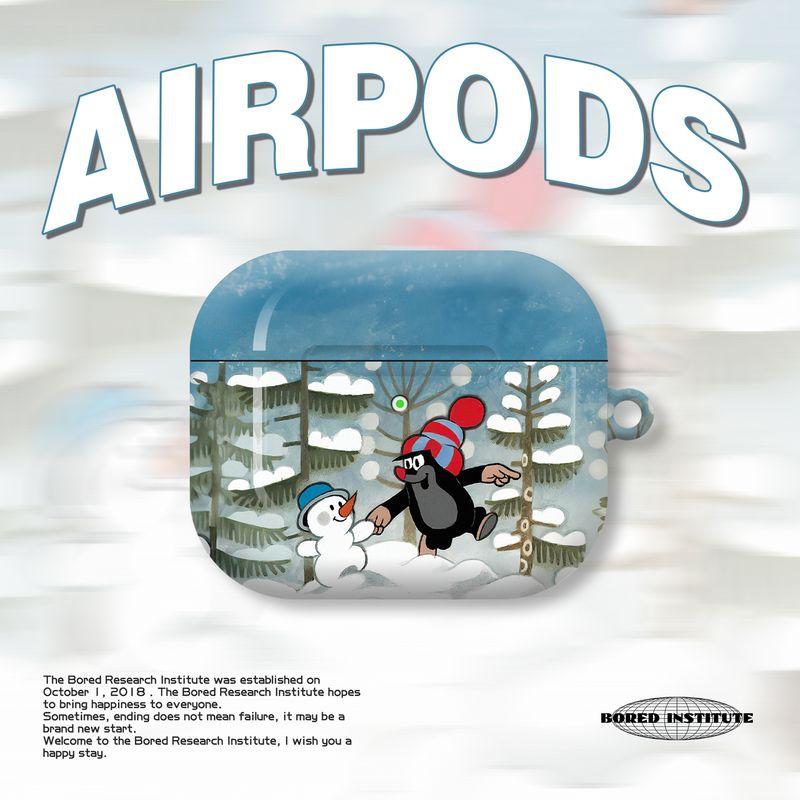 

Applicable to Airpods3 Generation Earphone Case Airpodspro Second Generation/First Generation Protective Case Glossy Hard Case Airpods4 Generation Apple AirPods