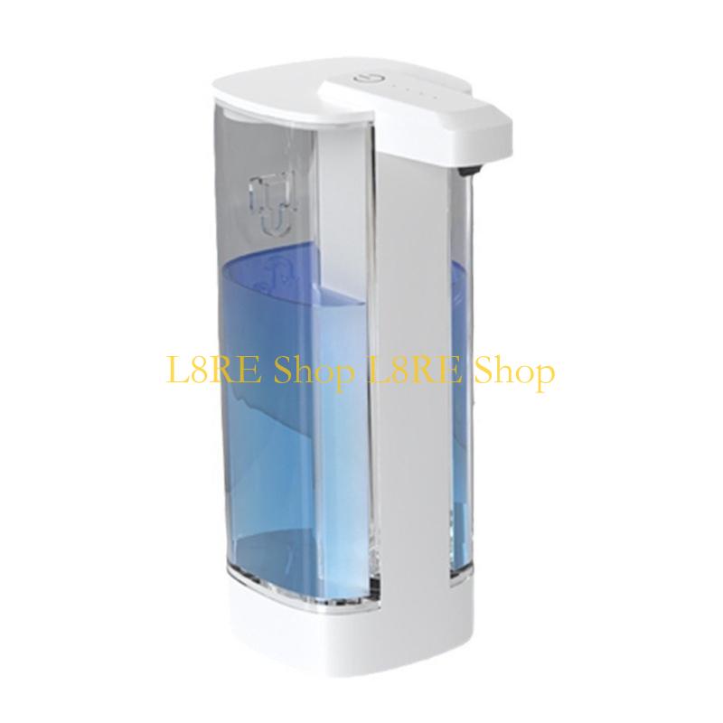 L8RE Wall Mounted Automatic Soap Dispenser USB Rechargeable Touchless Design Suitable for Kitchen Bathroom and Public Spaces