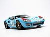 1966 Ford MK 2 Blue scale diecast model by Shelby Collectibles GT-40 #1 1/18 SC411.