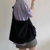 Japanese Style Canvas Tote Bags Large Capacity Student Crossbody Bag Casual Shoulder Bag  Women