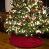 Christmas Knitted Tree Skirt Christmas Tree Apron Christmas Decorations
