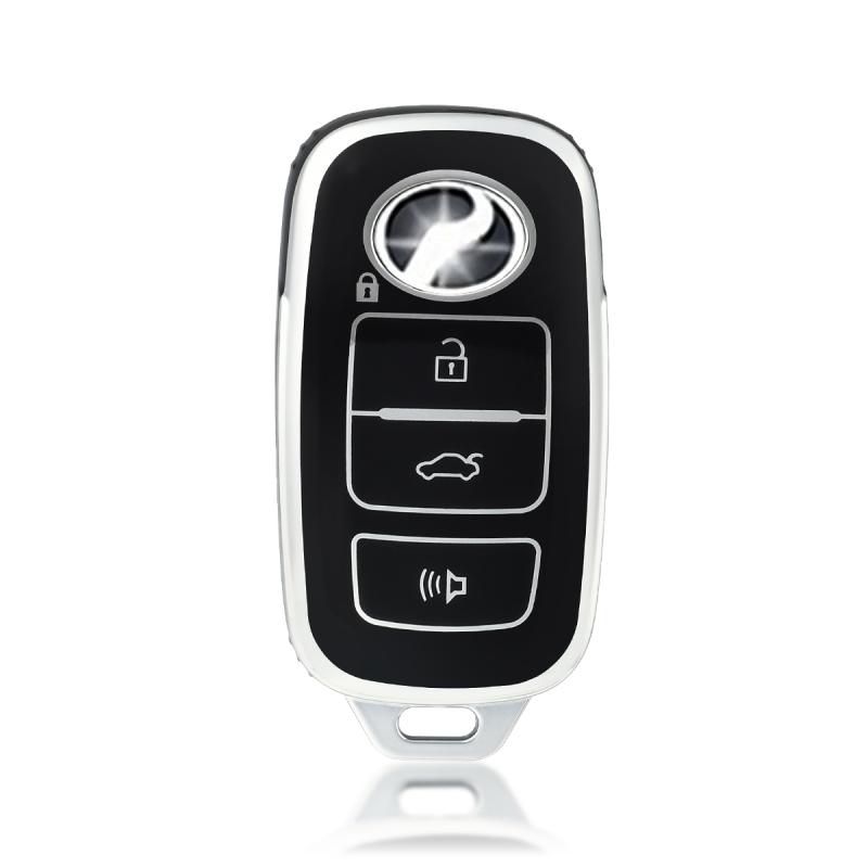 4 Buttons Key Fob Cover For Toyota Perodua Key Case Cover Car Key Protection Smart Remote Tpu Car Key Case Bag 8 Colors