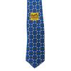 Used HERMES Tie Toyota Limited Edition Silk Blue Gold Business