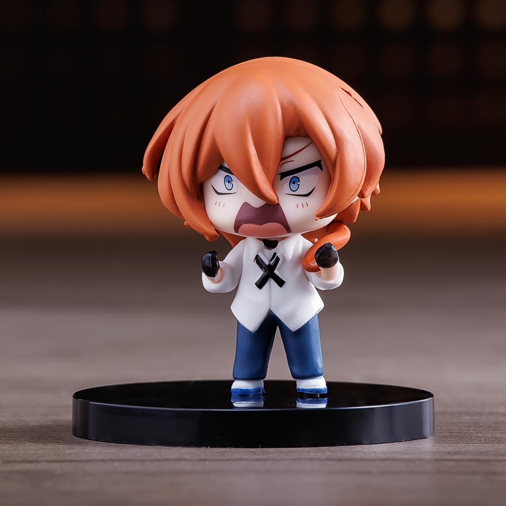 Writer Dog Japanese Writer Anime Series Osamu Dazai Nakaya Nakaya Model Statue Anime Peripherals Home Decorations Small Gifts Ho