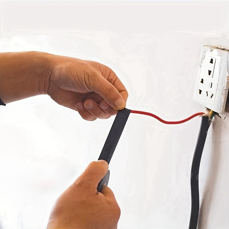 10 Pieces of PVC Electrical Insulation Tape - Strong Adhesive, Heat-resistant and Weather-resistant, Moisture-proof, Durable