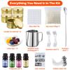 DIY Scented Candle Making Kit With Tin Container Beeswax Soy Wax Options Home Crafters