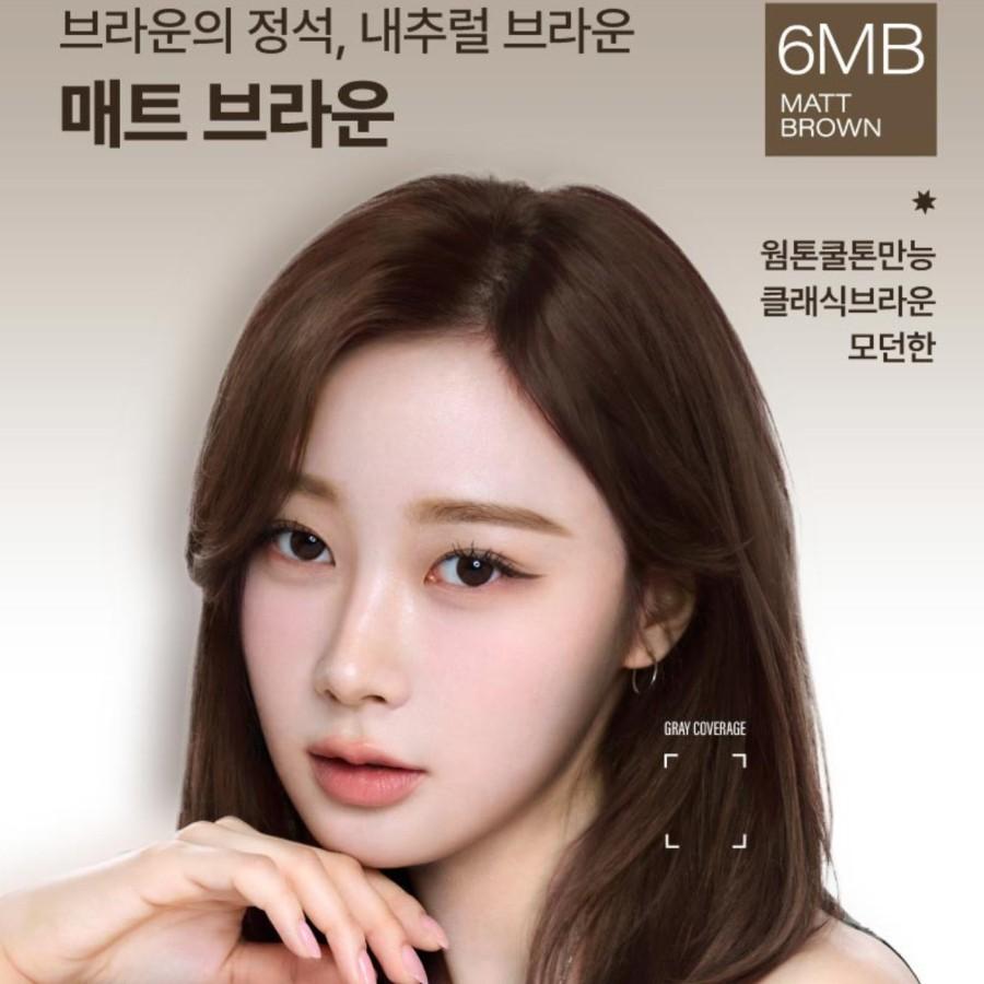 Mise-en-scene New Hello Cream 6 Colors Tone Down (for Gray hair),Korean Hair Products