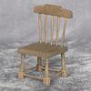 /12 Dollhouse Dining Table Chair Furniture Model Kitchen Decor Pretend Toy Wood Color