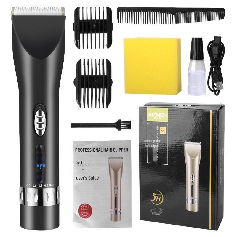 Ceramic Blade Professional Hair Clipper - Electric Hairdressing Tool