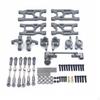 1/14 Scale RC Car Modification Parts Metal Upgrade Set for Hobbyists, Racers Blue