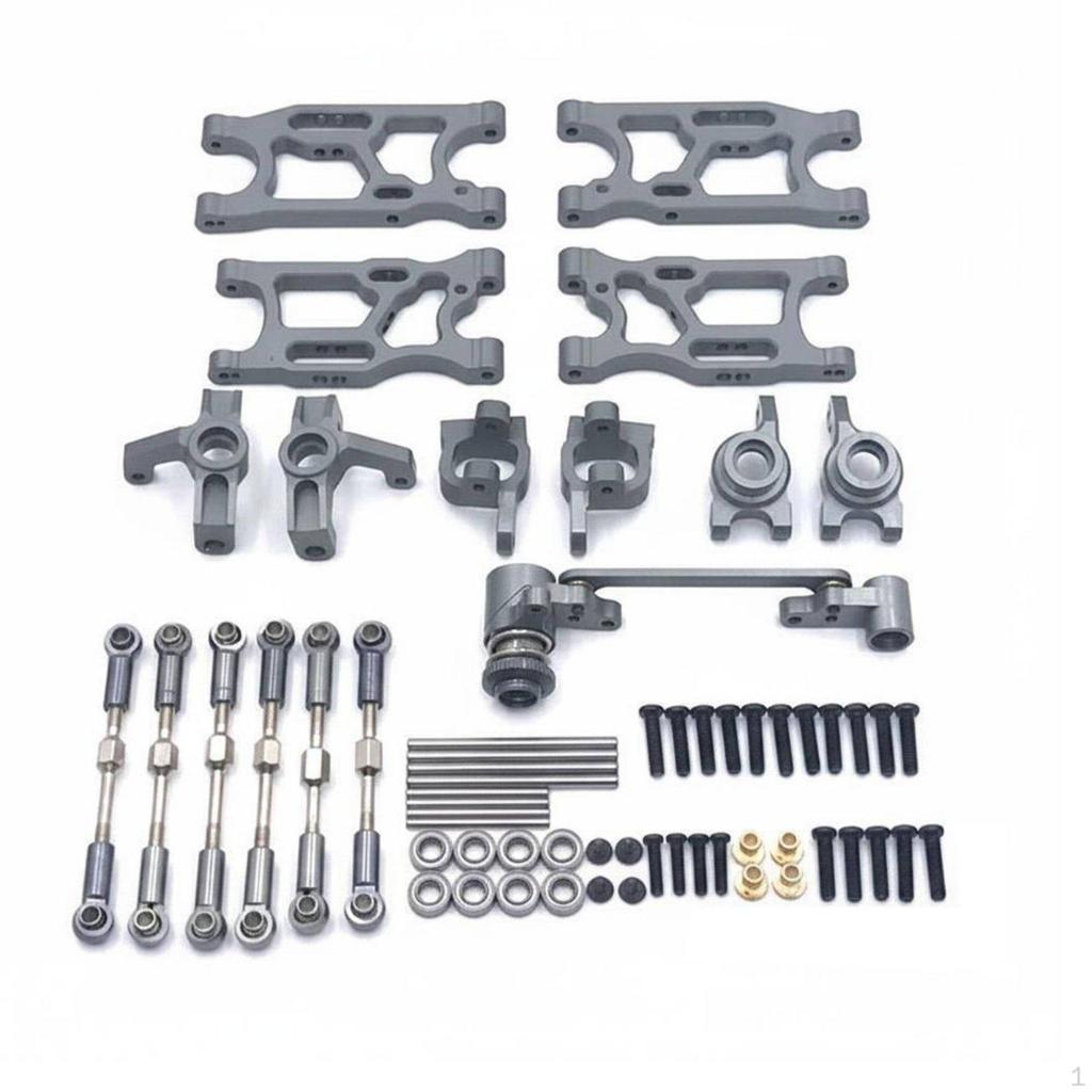 1/14 Scale RC Car Modification Parts Metal Upgrade Set for Hobbyists, Racers Blue