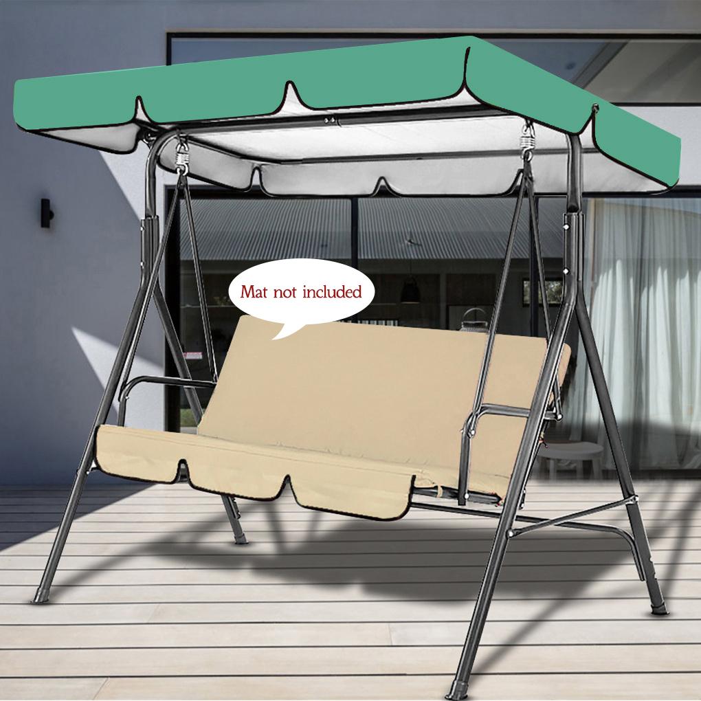 Garden Swing Canopy Top Cover Waterproof Outdoor Swing Chair Hammock Canopy