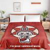 1PC Pop cartoon actor Elf pattern Soft Throw Thin Blanket Gift for Couch Bed Car Home Camping For Spiritual Theme all season use