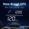 M19 Heads Up Display for Cars, GPS Digital Speedometer with Speed MPH, Windshield Projection for All Vehicles
