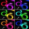 RGBW LED Fiber Optic Light Double Head Fiber Optic Star Ceiling Light Kit Bluetooth Car Roof Star Light Starry Sky Light