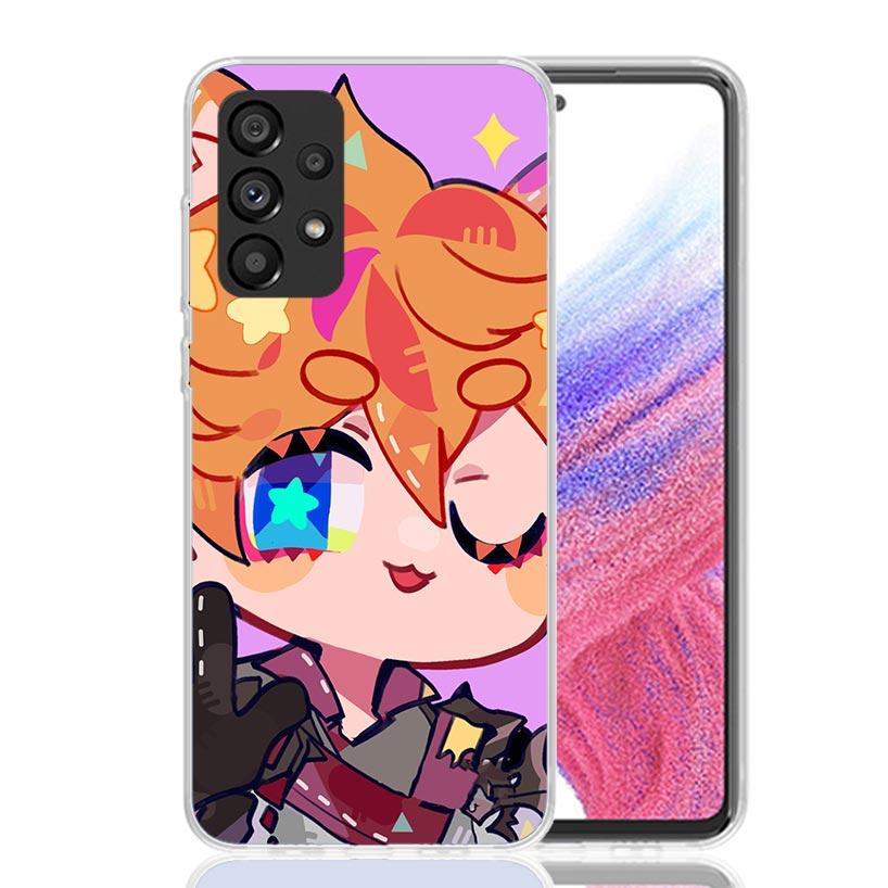 Genshin Impact Cute Star Eyes Phone Case For Samsung Galaxy A13 A14 A15 A16 A53 A54 A55 A56 A33 A34 A35 A36 A23 A24 A25 A26 A05S