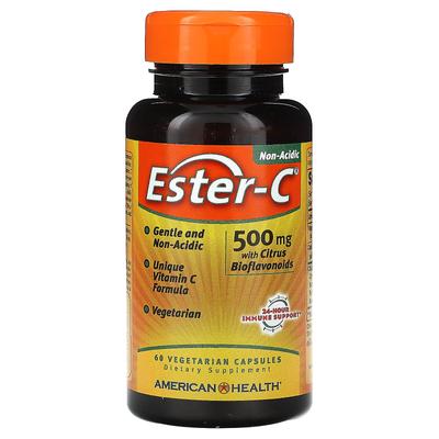 Ester-C, 500mg, 60 Veggie Capsules