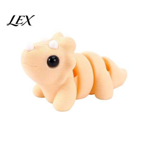 Articulated Dinosaur Figures 3D Printed Toy, Mini Dino Action Figure, Pocket Toy Movable Joints Desktop Decoration, Party Favors Educational Models