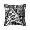 Custom EVA Evangelions Anime Pillow Case 45x45cm Harajuku Manga Cushions Cover for Sofa Square Pillowcase