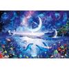 Epoch 1000-Piece Jigsaw Puzzle: Stunning Dolphin Night (EP13-026)