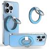 For MagSafe Accessories Magnetic Phone Ring Holder Compatible with iPhone 13/12 Series Adjustable Finger Ring Grip Stand Support 3 2025