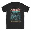 O-Oasis Band Rock T-Shirt for Men Women Novelty Cotton Tee Shirt Round Collar Short Sleeve T Shirts Summer Clothes