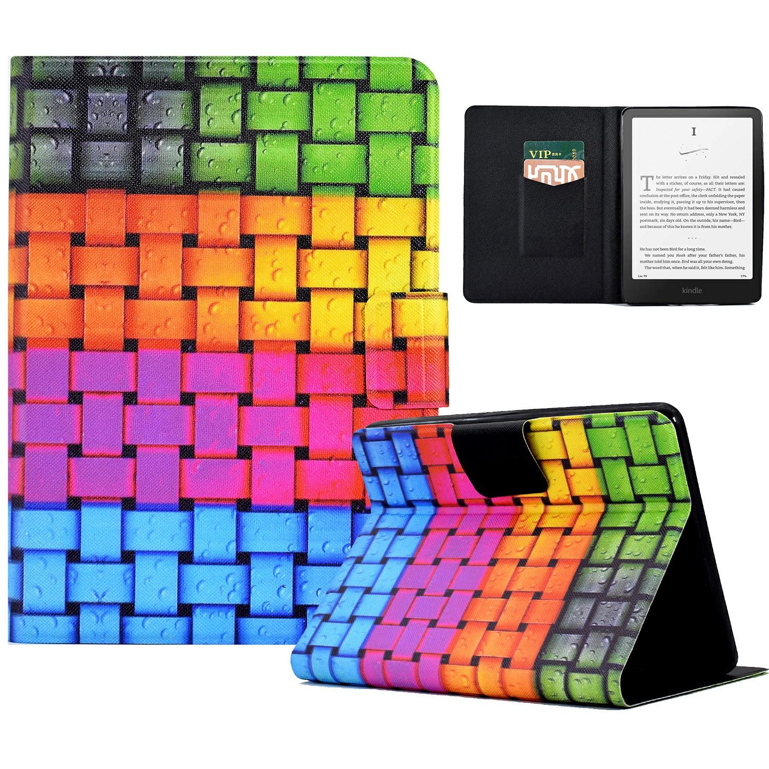 

Для Amazon Kindle Paperwhite (2024) Чохол-підставка Шкіряна обкладинка з принтом Braided Strap