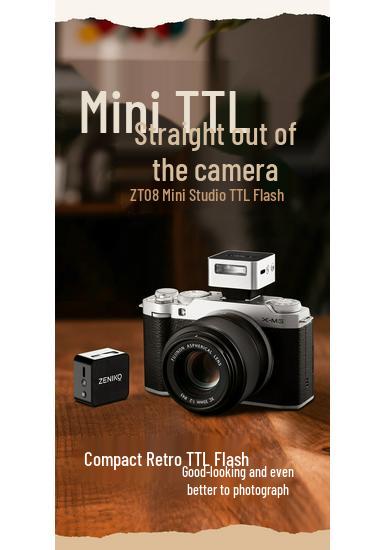 ZENIKO ZT08 Camera Flash TTL for Canon R50 – No Adapter Needed