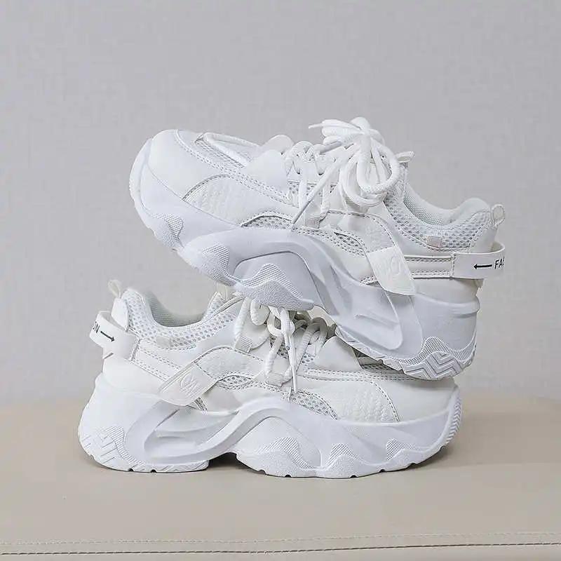 Fashion Plateforme Round Tip Summer Sneakers Woman Tennis Boots Luxury Brand Training Shoes Sport 4yrs To 12yrs Famous To Play