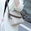 Leather Women's Bags, Messenger Bags, Women's New Large-capacity Commuter Bucket Bags, Niche Versatile Cowhide Shoulder Bags