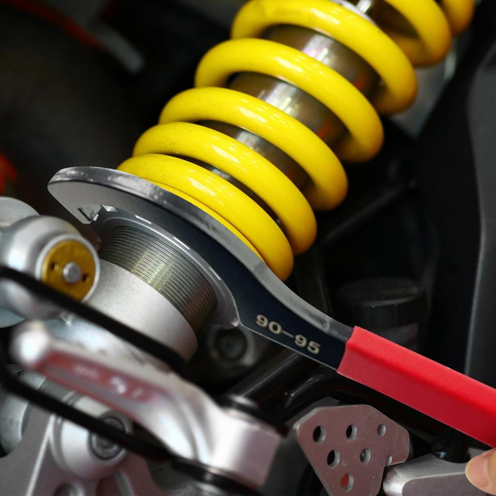 Socpuro Hook Set of Universal Pin Wrench for Adjusting Car Bicycle Bearing Nut Installation and Easy Grip Wrench, 22-110mm, 10, Height, Maintenance,