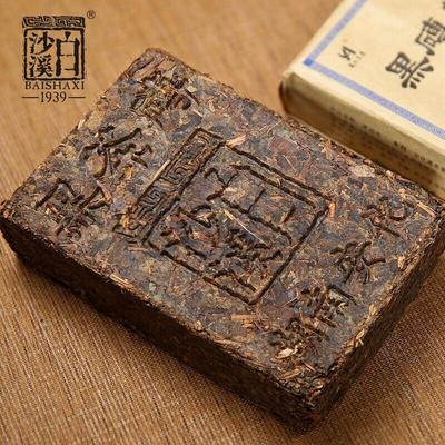 Hei Zhuan Cha * 2018 Yr Anhua Baishaxi Ciemna herbata Ceglana herbata Chińska czarna herbata 400g