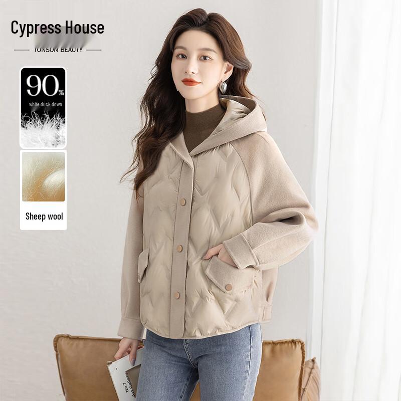 

Women s Hooded Casual Down Jacket L