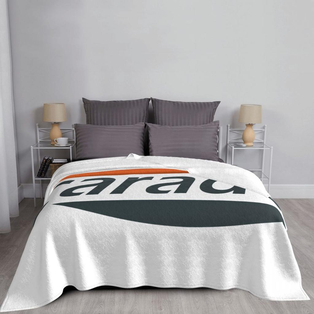 Carado Logo Blanket Soft Warm Flannel Throw Blanket Cover for Bed Living room Picnic Travel Home Couch