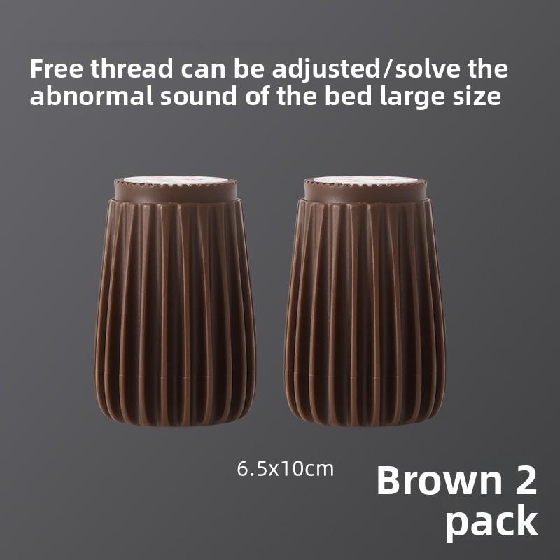 Adjustable Bed Stabilizer Anti-Slip Furniture Support for Wobble-Free Beds, 2 Pack