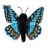 Plush Doll for Girls Realistic 3D Butterfly Toy, Stuffed Throw Pillow, Soft Wing Insect Animal Decor, Gift Kids Girls, Home Ornament Skin Friendly