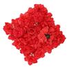 Artificial Flower Wall Panels Simulation Silk Rose Flower Wall Decor for Wedding Party Stage
