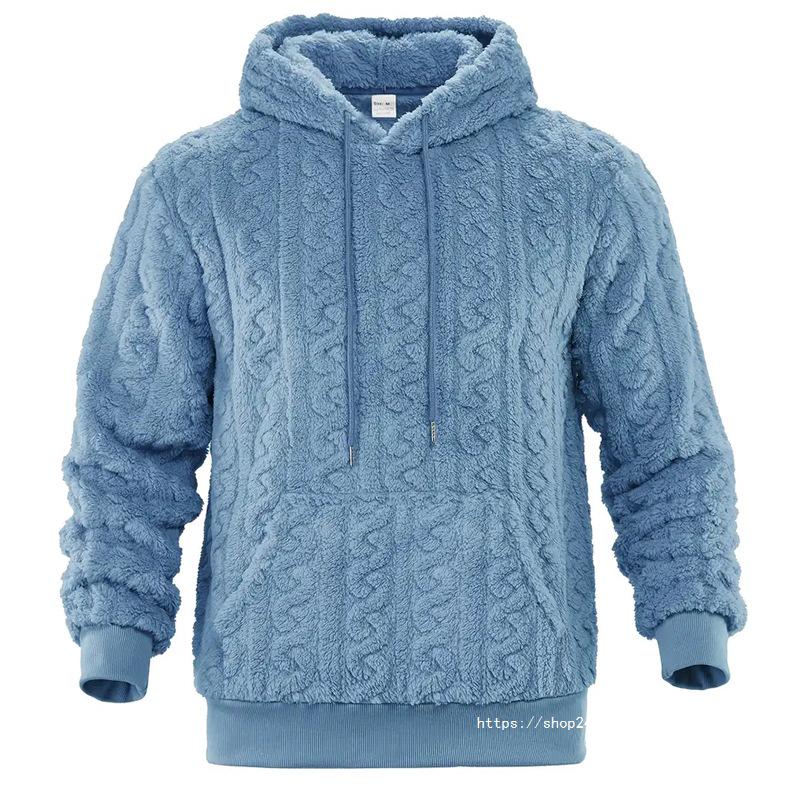 European Size Retro Hooded Jacket: Thick, Warm, and Trendy for Autumn and Winter