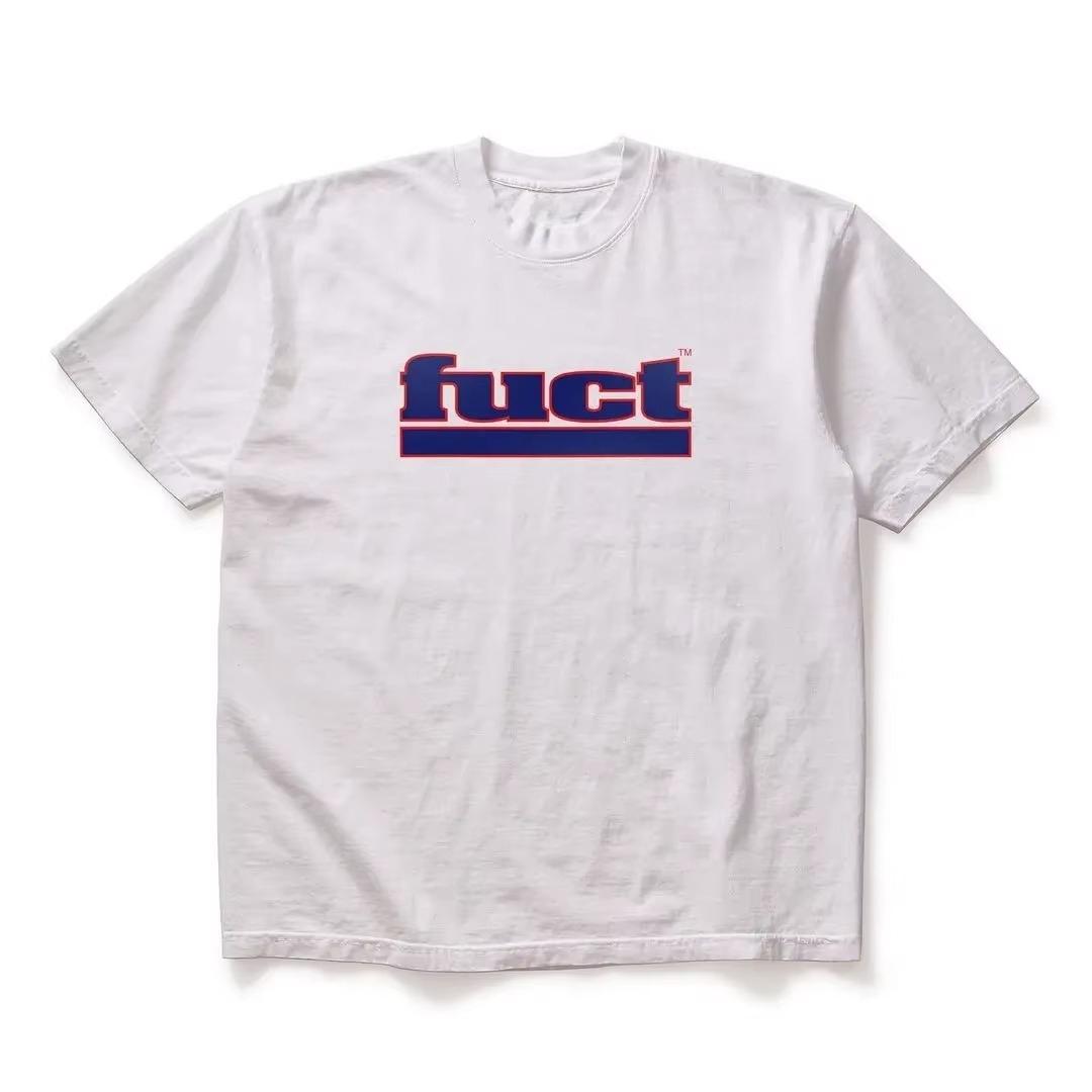 

Fuct Women Fashion Letter Print T-Shirt Couple Harajuku Y2K Streetwear Oversized Short-sleeved Tees Summer Trend Loose Top Men 4XL